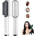 Cepillo alisador doble voltaje 5 en 1: alisa, hidrata, moldea, delinea y anti-frizz.