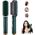 Cepillo alisador doble voltaje 5 en 1: alisa, hidrata, moldea, delinea y anti-frizz.